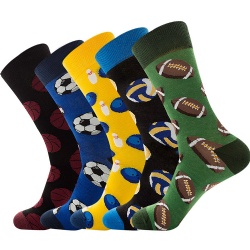 Custom jacquard sports socks